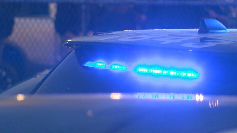 police lights.