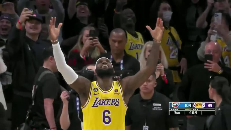 LeBron James: El goleador histórico en la NBA