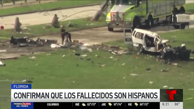 Confirman que los 5 muertos en choque de avión de Amazon eran hispanos de un grupo de personal...