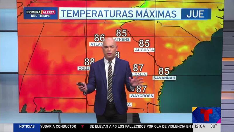 El informe del tiempo con Javier Castro